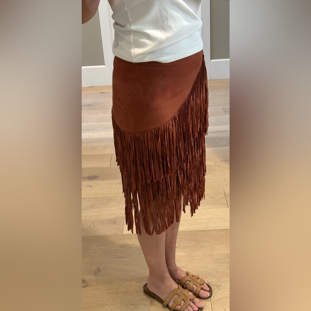 Fringe skirt